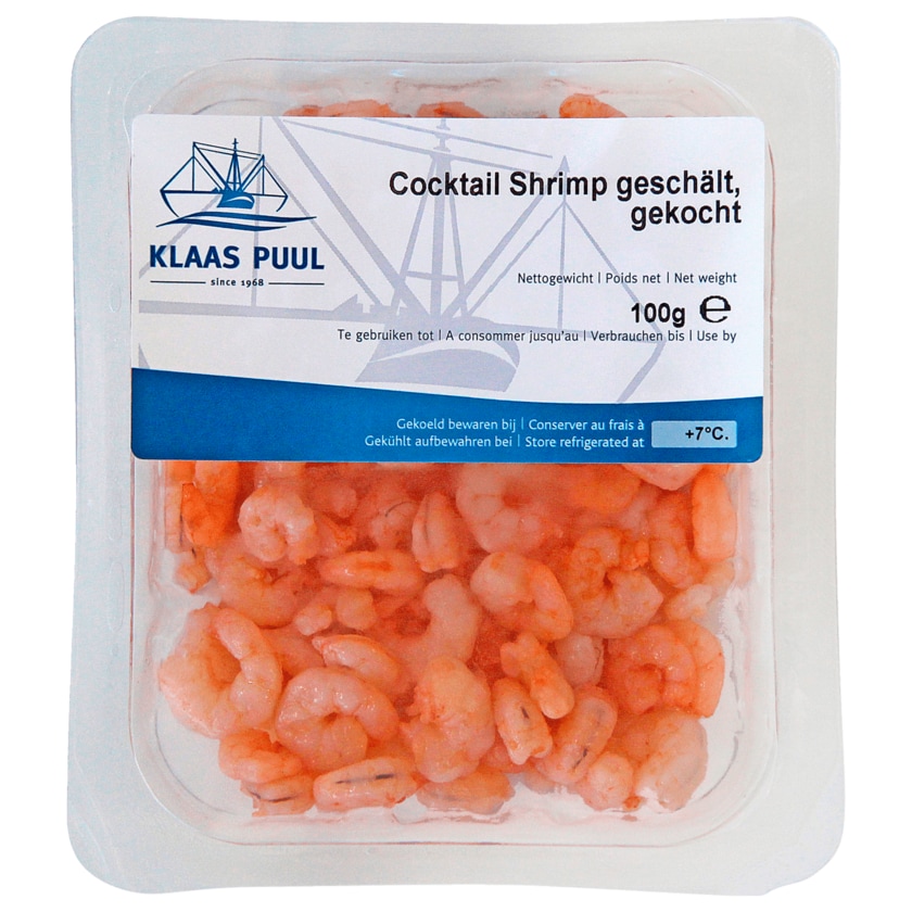 Klaas Puul Cocktail Shrimp 100g